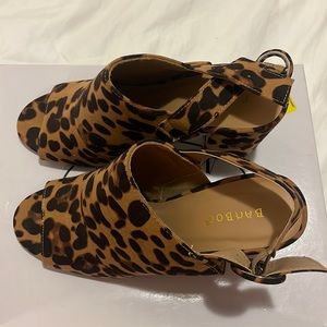 Cheetah Print Heels